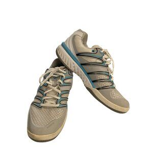 K-Swiss Women Size 9.5 white   durawrap toe guideglide Tennis sneaker Shoes